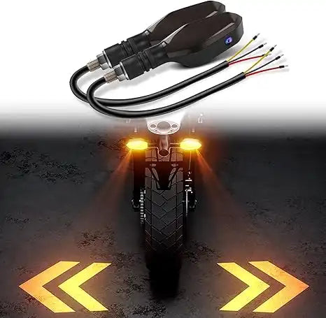 جهاز عرض أضواء إشارة الانعطاف LED للدراجات النارية