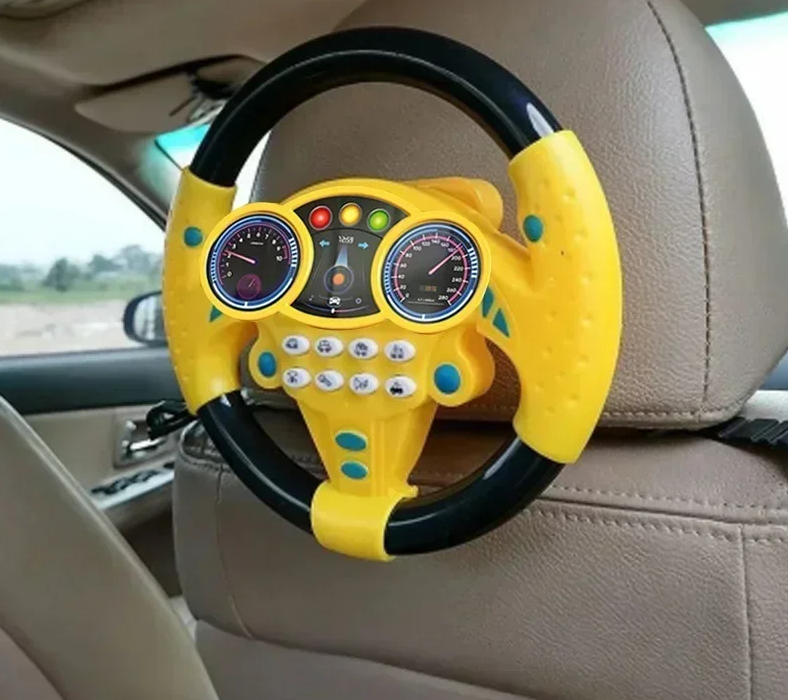 مقود موسيقي كبير من البلاستيك للأطفال